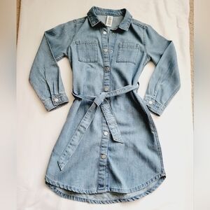 Girls denim dress